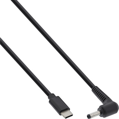 InLine USB Typ-C zu BenQ/ASUS Notebook (rund/klein) Ladekabel, 2m