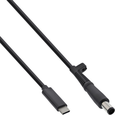 InLine USB Typ-C zu HP Notebook (rund/groß) Ladekabel, 2m InLine USB Typ-C zu HP Notebook (rund/groß) Ladekabel, 2m
