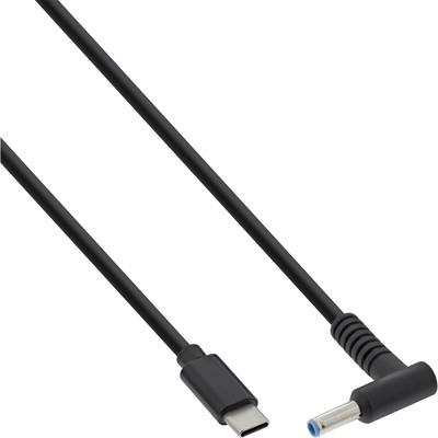 InLine USB Typ-C zu HP Notebook (rund/klein) Ladekabel, 2m InLine USB Typ-C zu HP Notebook (rund/klein) Ladekabel, 2m