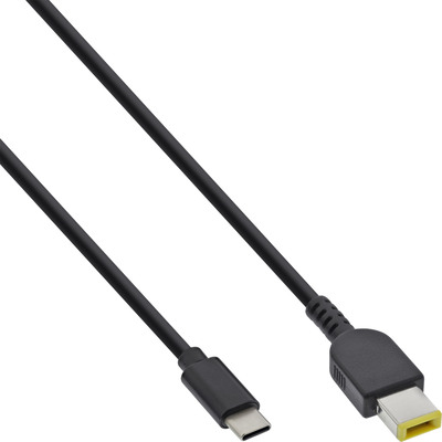 InLine USB Typ-C zu Lenovo Notebook (rechteckig) Ladekabel, 2m InLine USB Typ-C zu Lenovo Notebook (rechteckig) Ladekabel, 2m