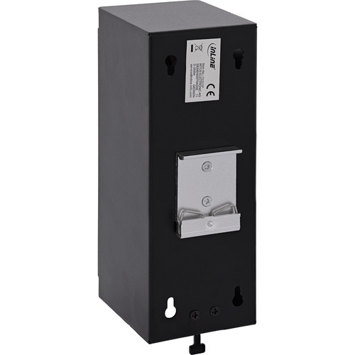 InLine® Verteilerkasten 9-Port Cat.6A Wand-/Hutschiene inkl. Keystone-Module