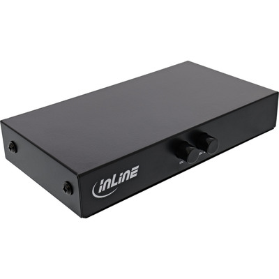 InLine® VGA-Umschalter manuell 2-fach, 15-polig Sub-D HD