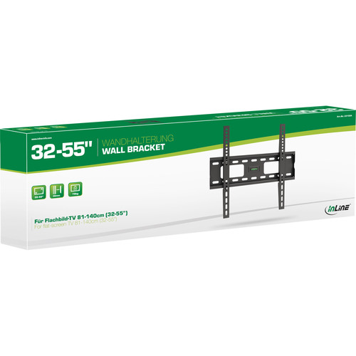 InLine® Wandhalterung für Displays, 81-140cm (32-55), max. 75kg