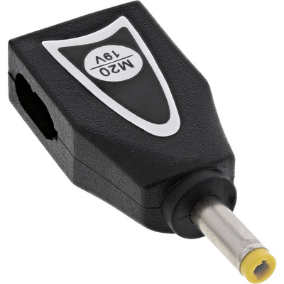 InLine Wechselstecker M20 (19V) für Universal Netzteil, 90W/120W, schwarz InLine Wechselstecker M20 (19V) für Universal Netzteil, 90W/120W, schwarz