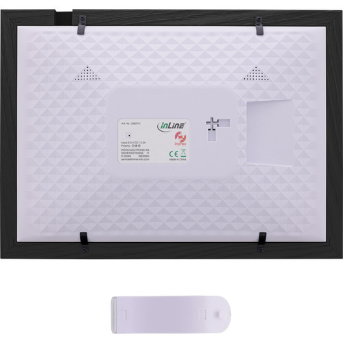 InLine® WiFi-Bilderrahmen WiFRAME 2, 10,1“ 1920x1200 16:10 IPS Touch, Frameo APP