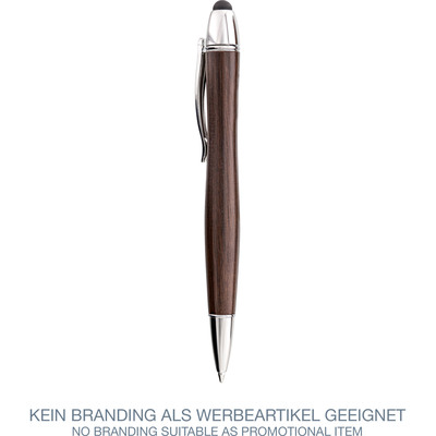 InLine woodpen, Stylus-Stift für Touchscreens + Kugelschreiber, Walnuss/Metall InLine woodpen, Stylus-Stift für Touchscreens + Kugelschreiber, Walnuss/Metall