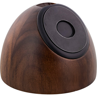 InLine® woodwoom, Mini Bluetooth Walnuss-Holz Lautsprecher, 52mm