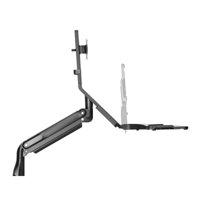 InLine® Workstation-Tischhalterung mit Lifter, beweglich, bis 81cm (32) / 9kg