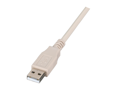 IP67 Kabelverschraubung, M20, USB2.0 -- Stecker Typ-A auf Stecker Typ-A, 1,0m
