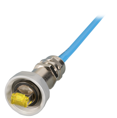 IP67 Kabelverschraubung, M25, RJ45, TM31 -- Stecker auf TM31 Stecker 2,0m