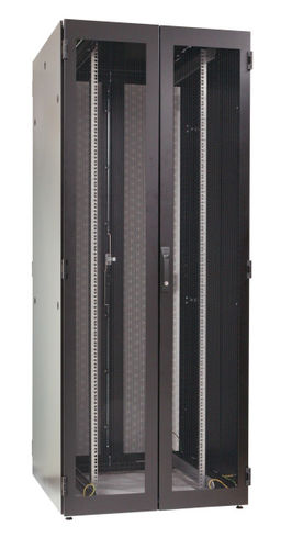 ISR 42HE, 800 x 1000, Fronttür Perf-2T, Rücktür Perf-2T, 2x Seitenwand, RAL7035