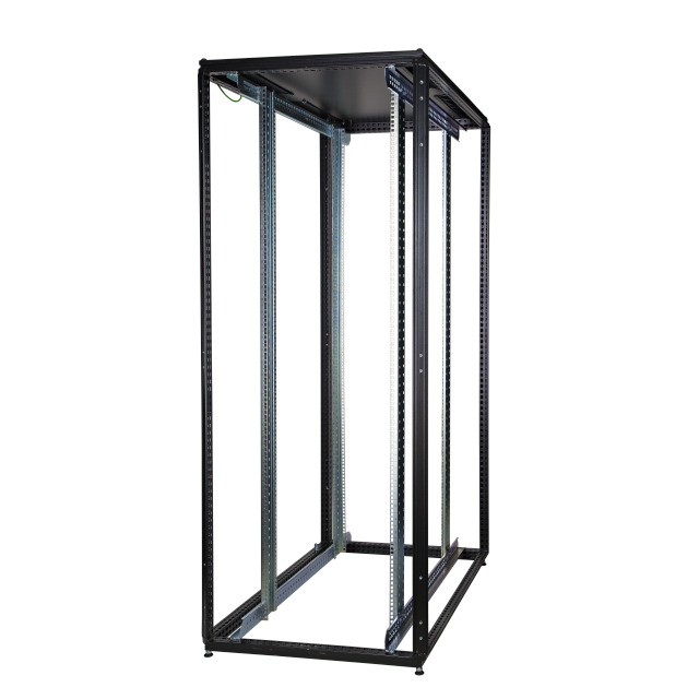 ISR Gestell 42HE, 800x1000, RAL9005 ,Open Rack mit Dach ISR Gestell 42HE, 800x1000, RAL9005 ,Open Rack mit Dach