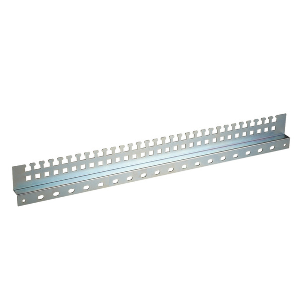 Kabelmanagement  Kabelabfangleiste, L=700 mm für Tiefe, 800 mm - 1 VPE = 40 Stück Kabelmanagement