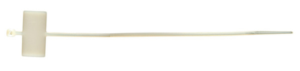 Kabelmanagement  Kabelbinder mit Markierfläche 100x2,5mm, 100 Stk./Beutel - 1 VPE = 200 Stück Kennzeichnung und Befestigung
