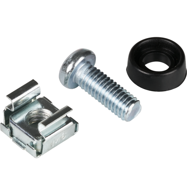 Käfigmuttern-Set 20 x M6, komplett,  -- verzinkt