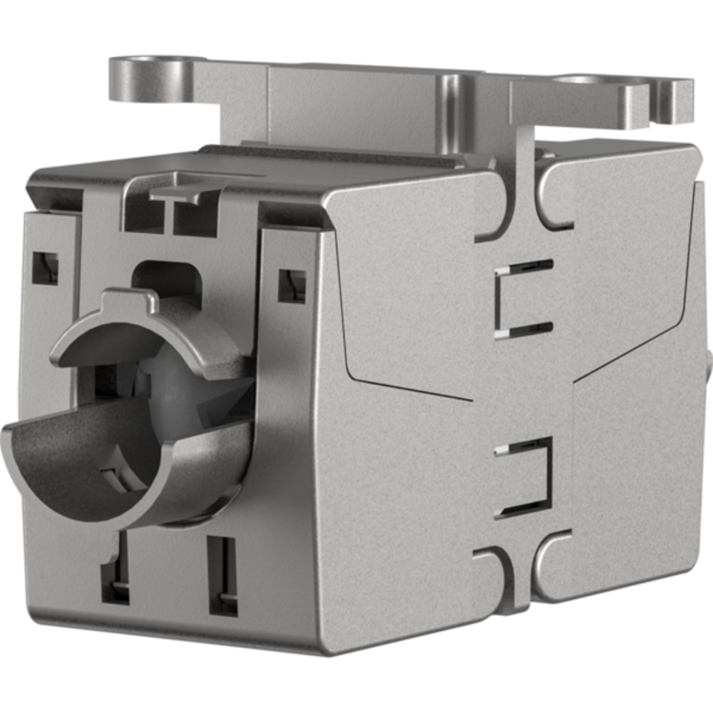 Keystone + Adapter  Kabelverbinder Cat.6A / Class EA, 10Gbit/s - 1 VPE = 50 Stück Keystone + Adapter