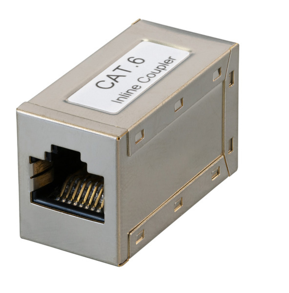 Keystone + Adapter  Modular-Adapter RJ45 STP, Cat.6,  - 1 VPE = 100 Stück Keystone + Adapter