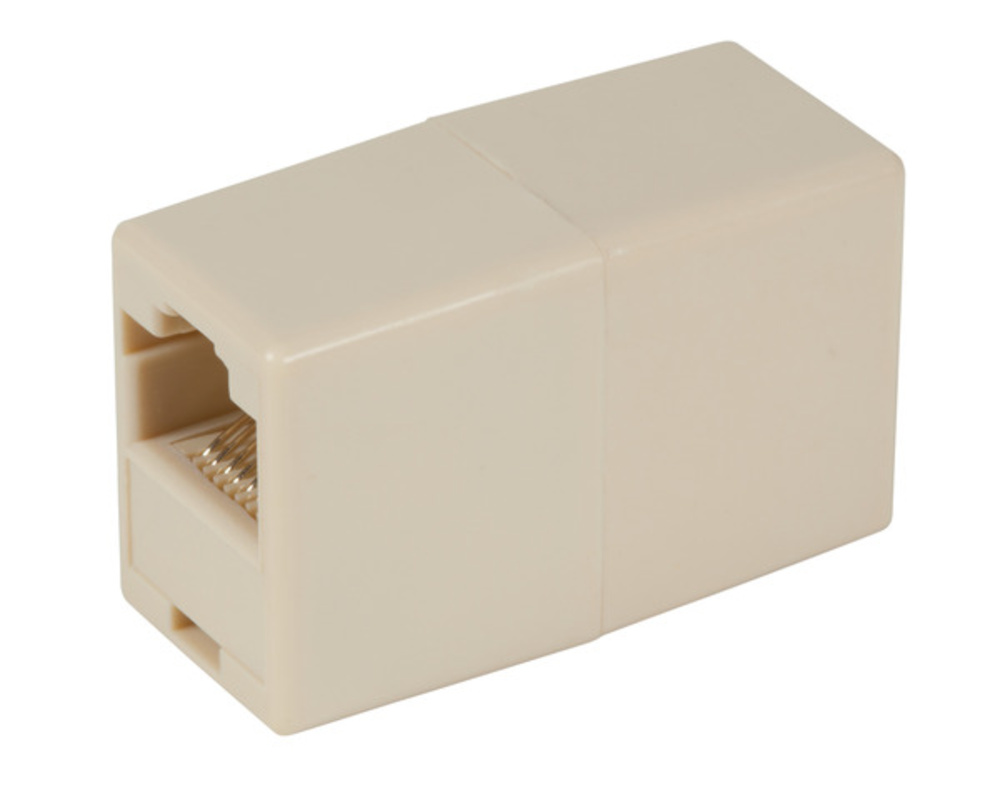 Keystone + Adapter  Modular-Adapter RJ45 UTP,  - 1 VPE = 10 Stück Keystone + Adapter