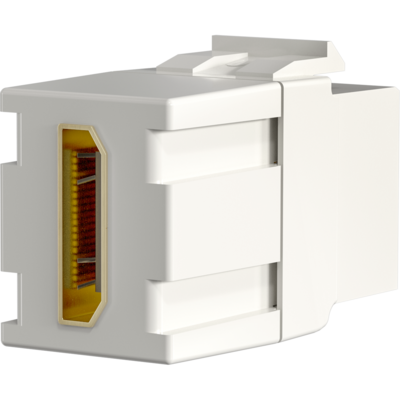 Keystone Einbauadapter HDMI A - A, weiß --