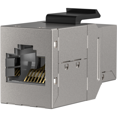 Keystone Einbauadapter RJ45 STP, Cat.6 --