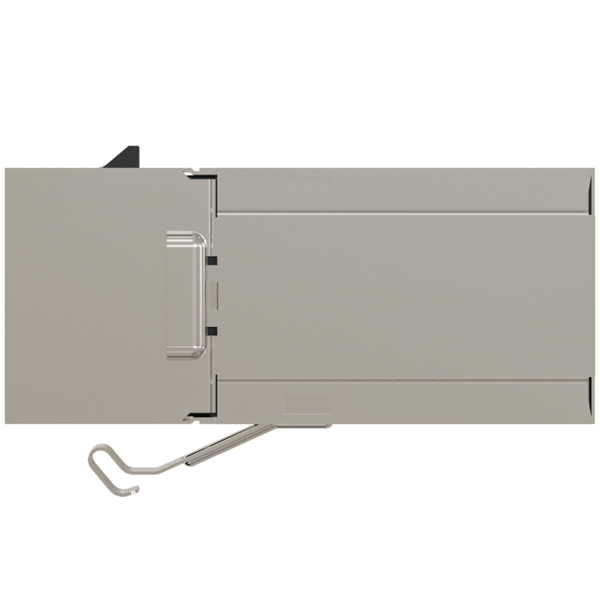 Keystone Einbauadapter RJ45 STP, Cat.6A -- 90° Anschluß, Edelstahlblechgehäuse