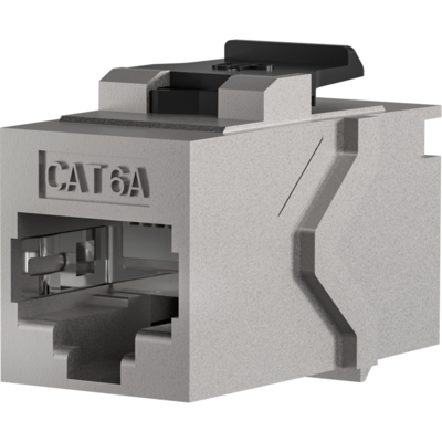 Keystone Einbauadapter RJ45 STP, Cat.6A --