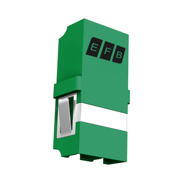 Keystone Modul LC/APC Duplex OS2 grün