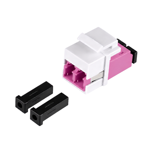 Keystone Modul LC Duplex OM4 erika-violett