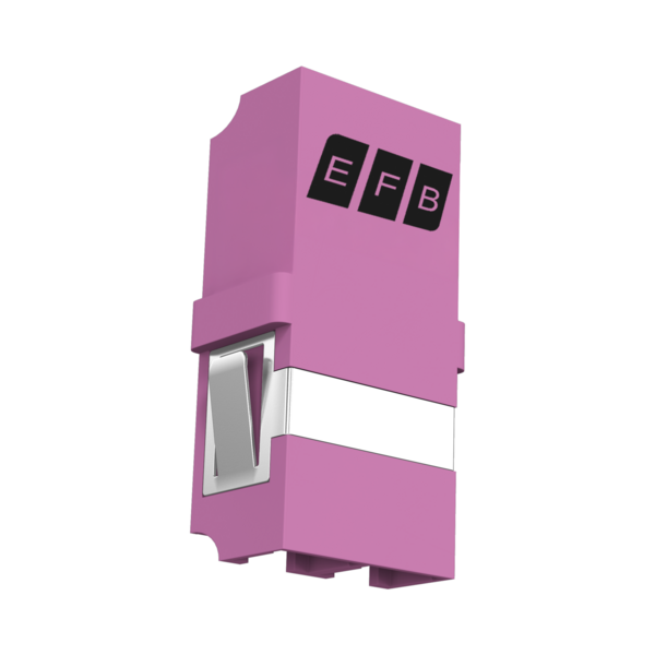 Keystone Modul LC Duplex OM4 erika-violett