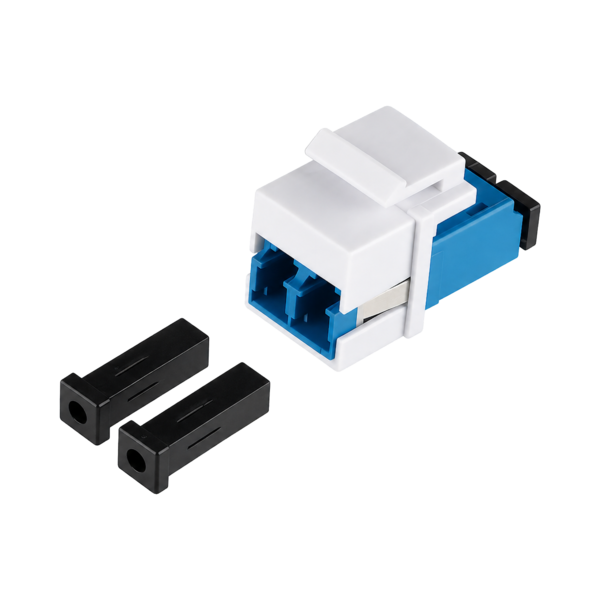 Keystone Modul LC Duplex OS2 blau