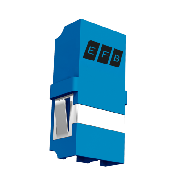 Keystone Modul LC Duplex OS2 blau