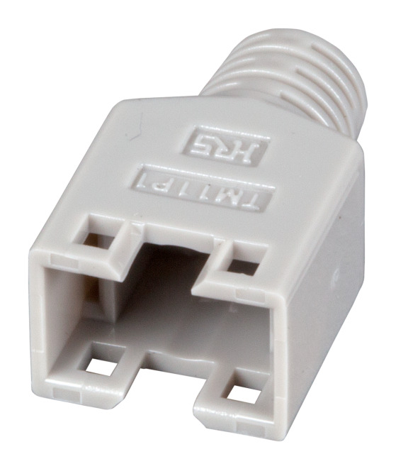 Knickschutztülle TM11 hellgrau,für RJ45-Stecker Hirose, VPE 100 Knickschutztülle TM11 hellgrau,für RJ45-Stecker Hirose, VPE 100