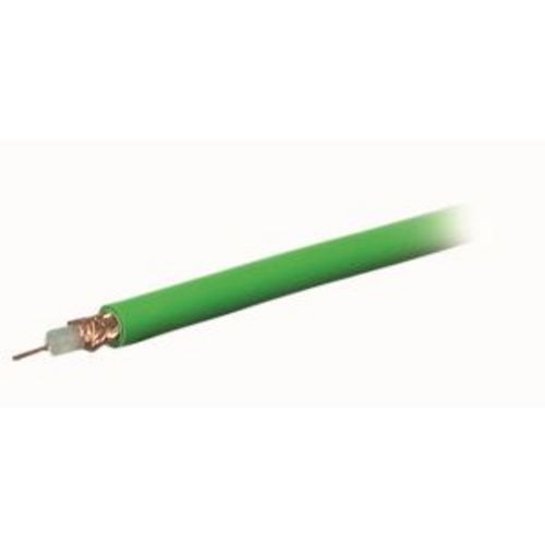 Koax Kabel RG59, 75 Ohm, Litzenleiter f.Video,Grün 500m