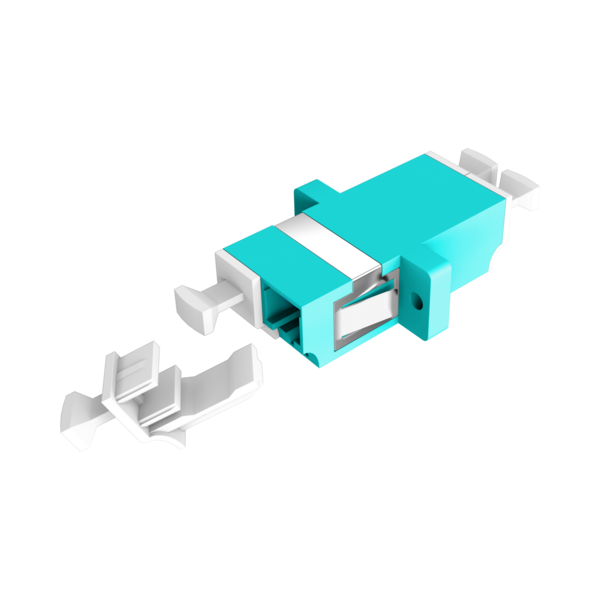 Kupplung LC Duplex OM3 aqua --