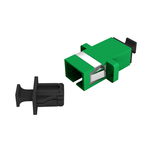 Kupplung SC/APC Simplex OS2 grün --
