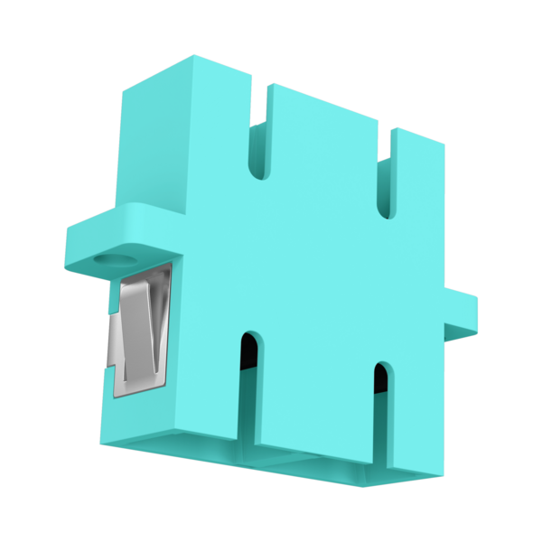 Kupplung SC Duplex OM3 aqua --