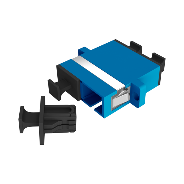 Kupplung SC Duplex OS2 blau --