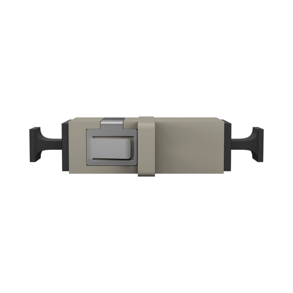 Kupplung SC Simplex OM1-2 beige -- flanschlos