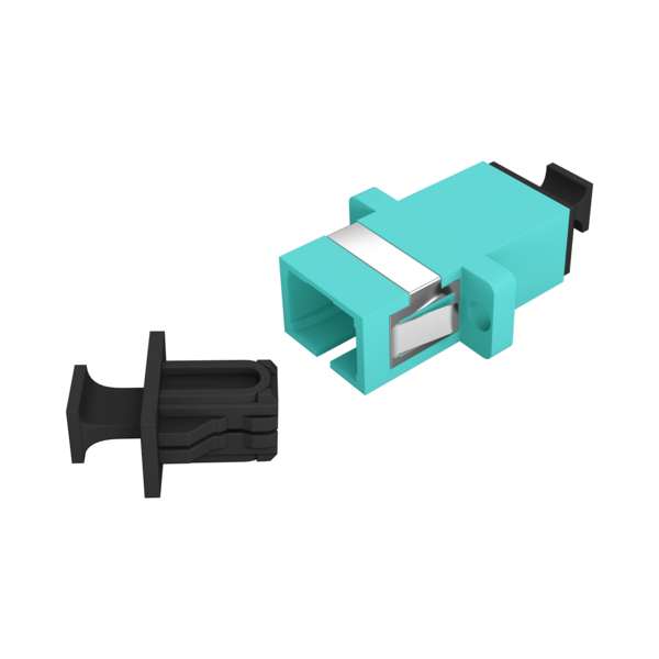 Kupplung SC Simplex OM3 aqua --