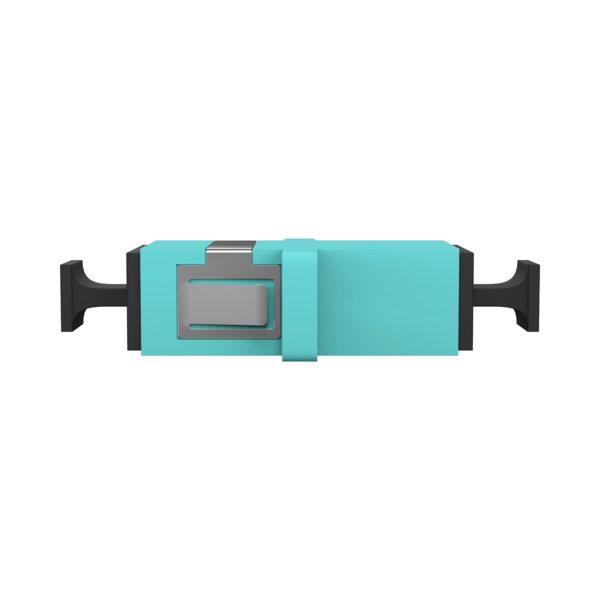 Kupplung SC Simplex OM3 aqua -- flanschlos