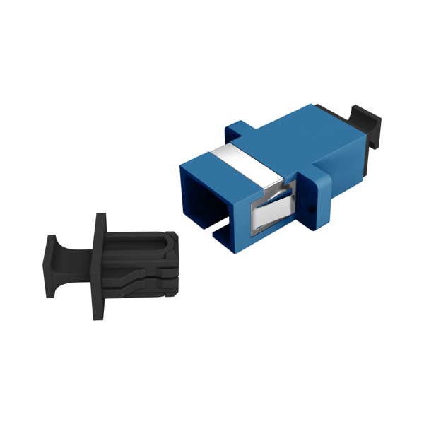 Kupplung SC Simplex OS2 blau --