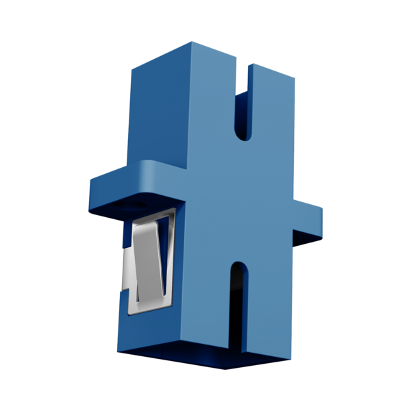 Kupplung SC Simplex OS2 blau --