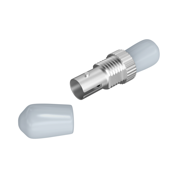 Kupplung ST Simplex OM1-5 Metallgehäuse --