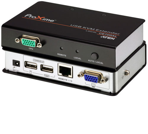 KVM Extender Set VGA - USB, RJ45, Sender + Empfänger KVM Extender Set VGA - USB, RJ45, Sender + Empfänger