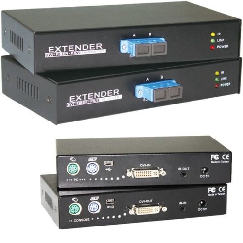 KVM Fiber Extender DVI-USB, bis 1000m, SC-dupl.,MM KVM Fiber Extender DVI-USB, bis 1000m, SC-dupl.,MM