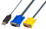 KVM USB Kabel 1,8m, KVM USB Kabel 1,8m,