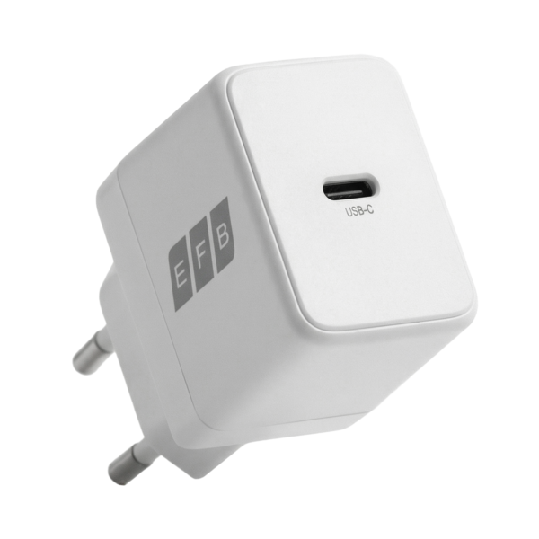 Ladegerät 20W USB-C Set PD3.0 GaN QC3.0 -- inkl. 2m USB-C Ladekabel weiß