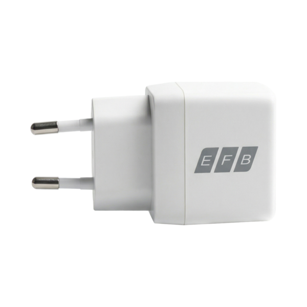 Ladegerät 20W USB-C + USB-A Set PD3.0 GaN QC3.0 -- inkl. 2m USB-C Ladekabel weiß
