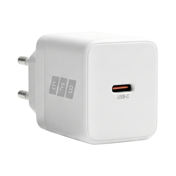 Ladegerät 30W USB-C Set PD3.0 GaN QC3.0 -- inkl. 2m USB-C Ladekabel weiß