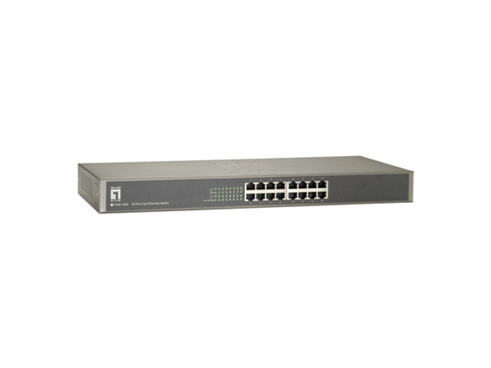 LAN Switch  16-Port Fast Ethernet Switch,  - 1 VPE = 5 Stï¿½ck LAN Switch